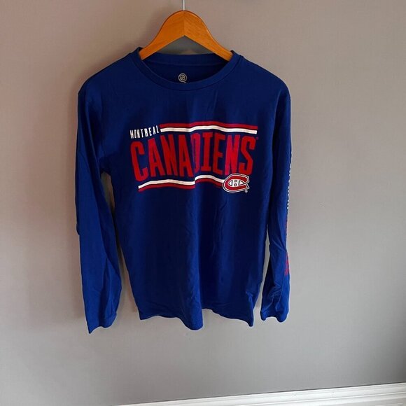 NHL Montreal Canadians Long Sleeve T-shirt Medium - Picture 2 of 8